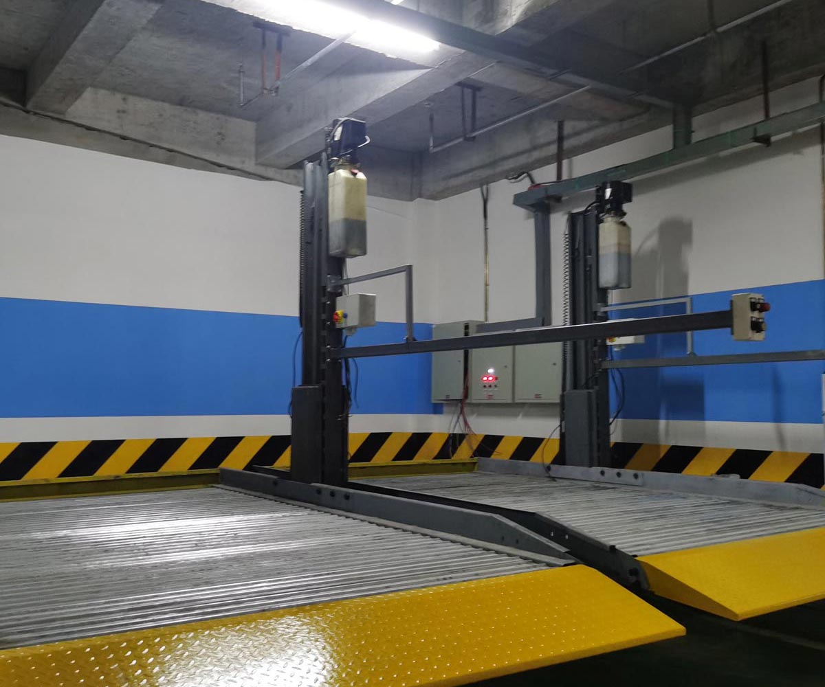 升降橫移類機(jī)械式停車庫改造