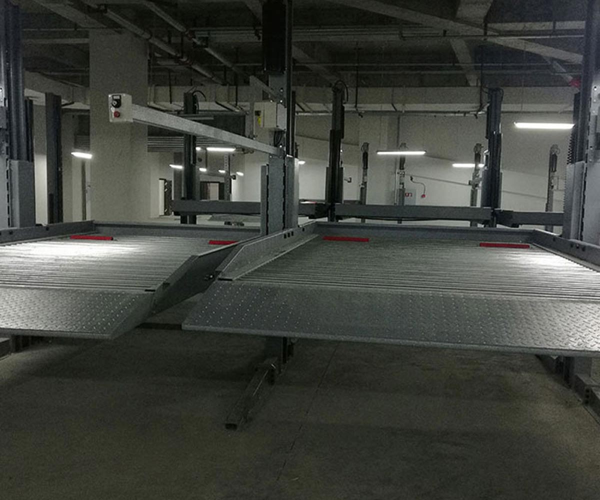 江口PSH左右橫移機械立體停車設備拆除