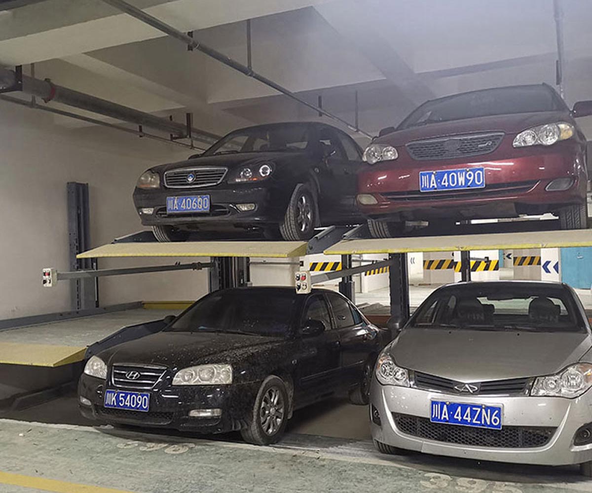 上下升降機(jī)械車位改造