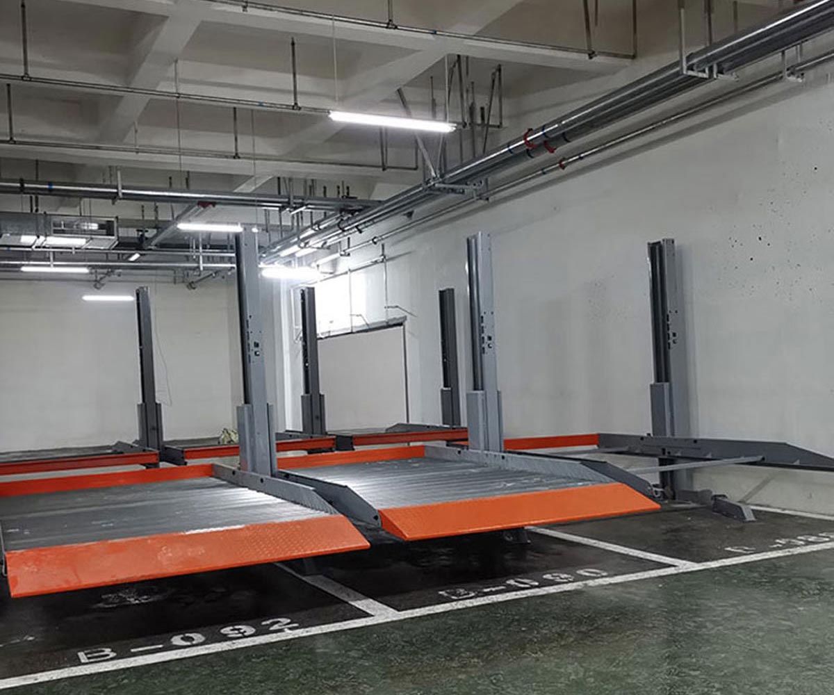 PCX10車位垂直循環停車設備基本參數