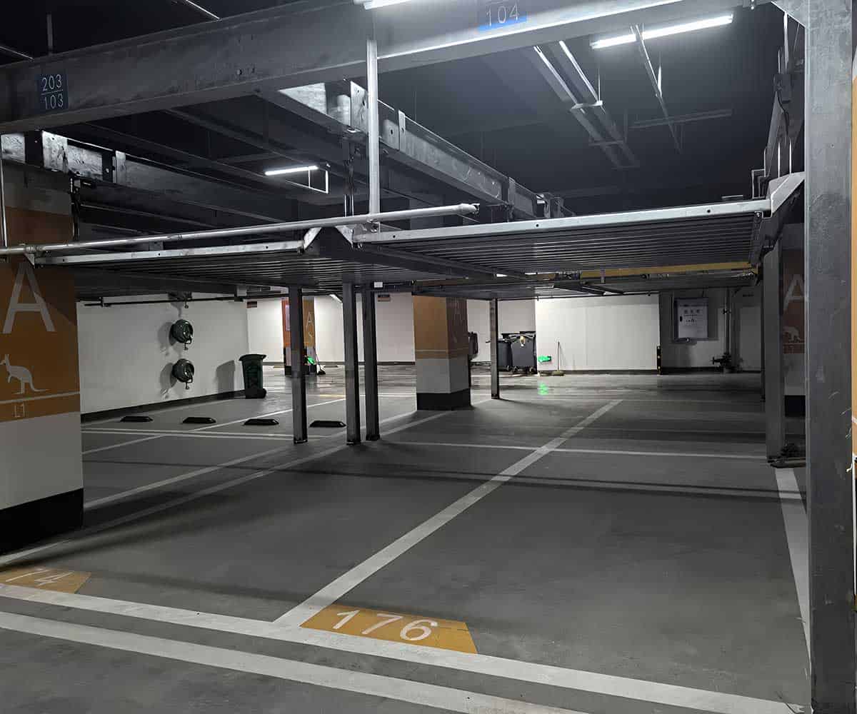 2層立體車庫停車設(shè)備的規(guī)劃