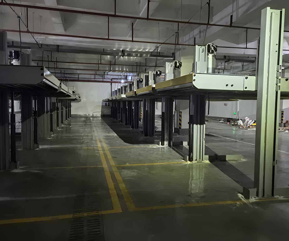 2層機械停車場維修介紹及應用